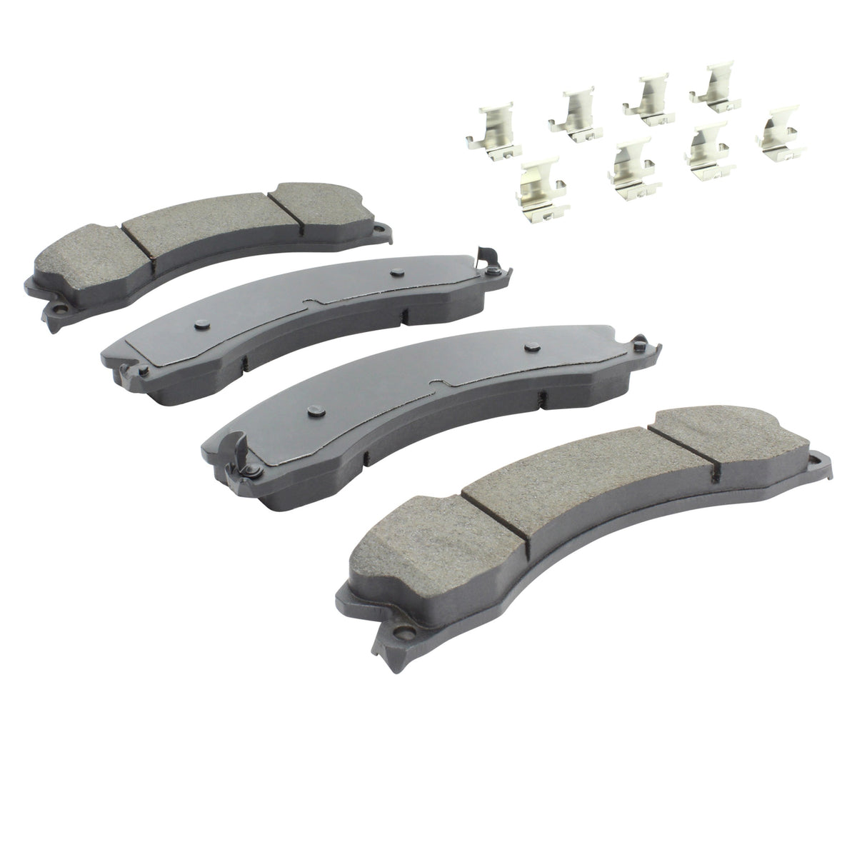 Quality-Built Quality-Built Premium Semi-Metallic Brake Pads w/ Hardware 1001-1565AM
