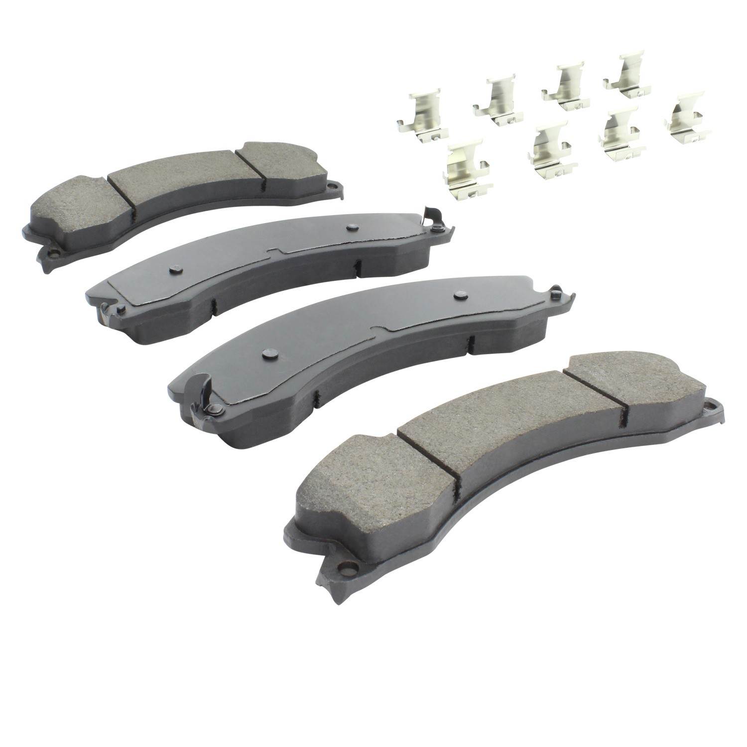 Quality-Built Quality-Built Premium Semi-Metallic Brake Pads w/ Hardware 1001-1565M