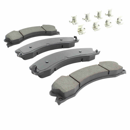 Quality-Built Quality-Built Premium Semi-Metallic Brake Pads w/ Hardware 1001-1565M