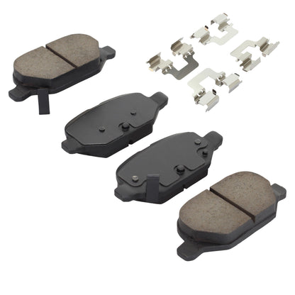 Quality-Built Quality-Built Premium Ceramic Brake Pads w/ Hardware 1001-1569C