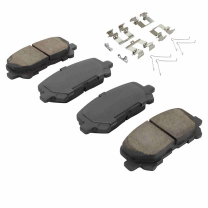 Quality-Built Quality-Built Premium Ceramic Brake Pads w/ Hardware 1001-1585C