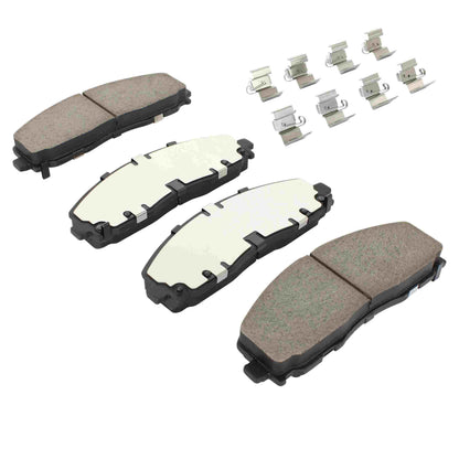 Quality-Built Quality-Built Premium Ceramic Brake Pads w/ Hardware 1001-1589C