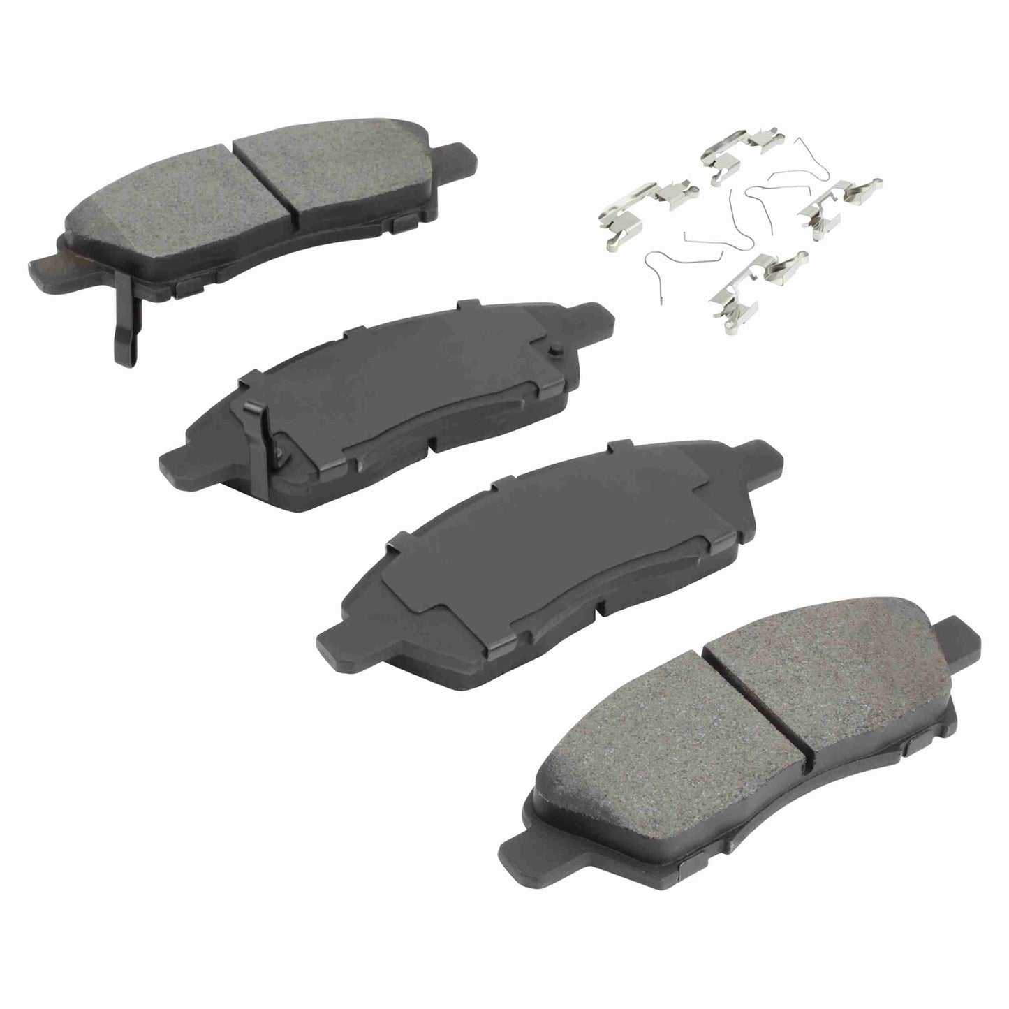 Quality-Built Quality-Built Premium Semi-Metallic Brake Pads w/ Hardware 1001-1592M
