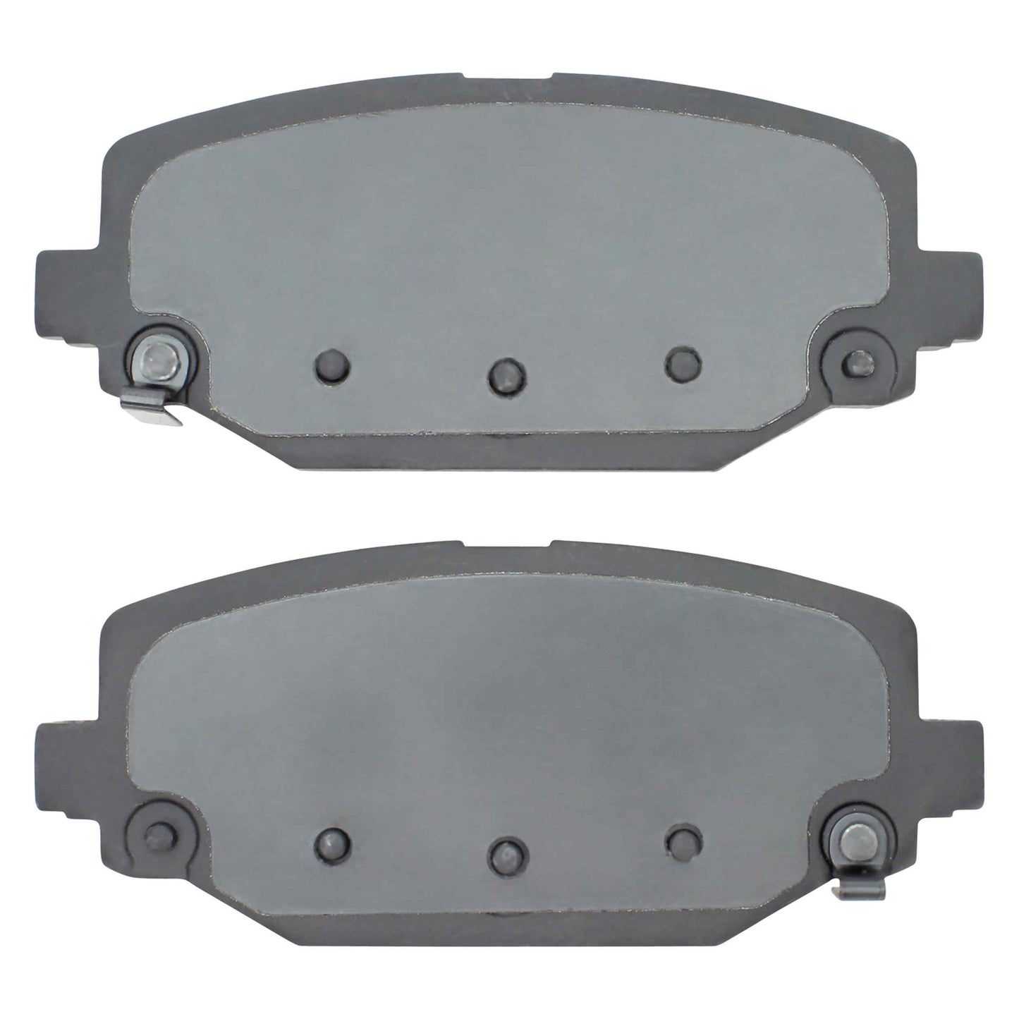 Quality-Built Quality-Built Premium Semi-Metallic Brake Pads w/ Hardware 1001-1596M
