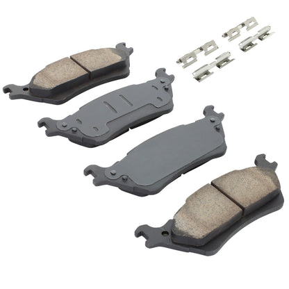 Quality-Built Quality-Built Premium Semi-Metallic Brake Pads w/ Hardware 1001-1602M