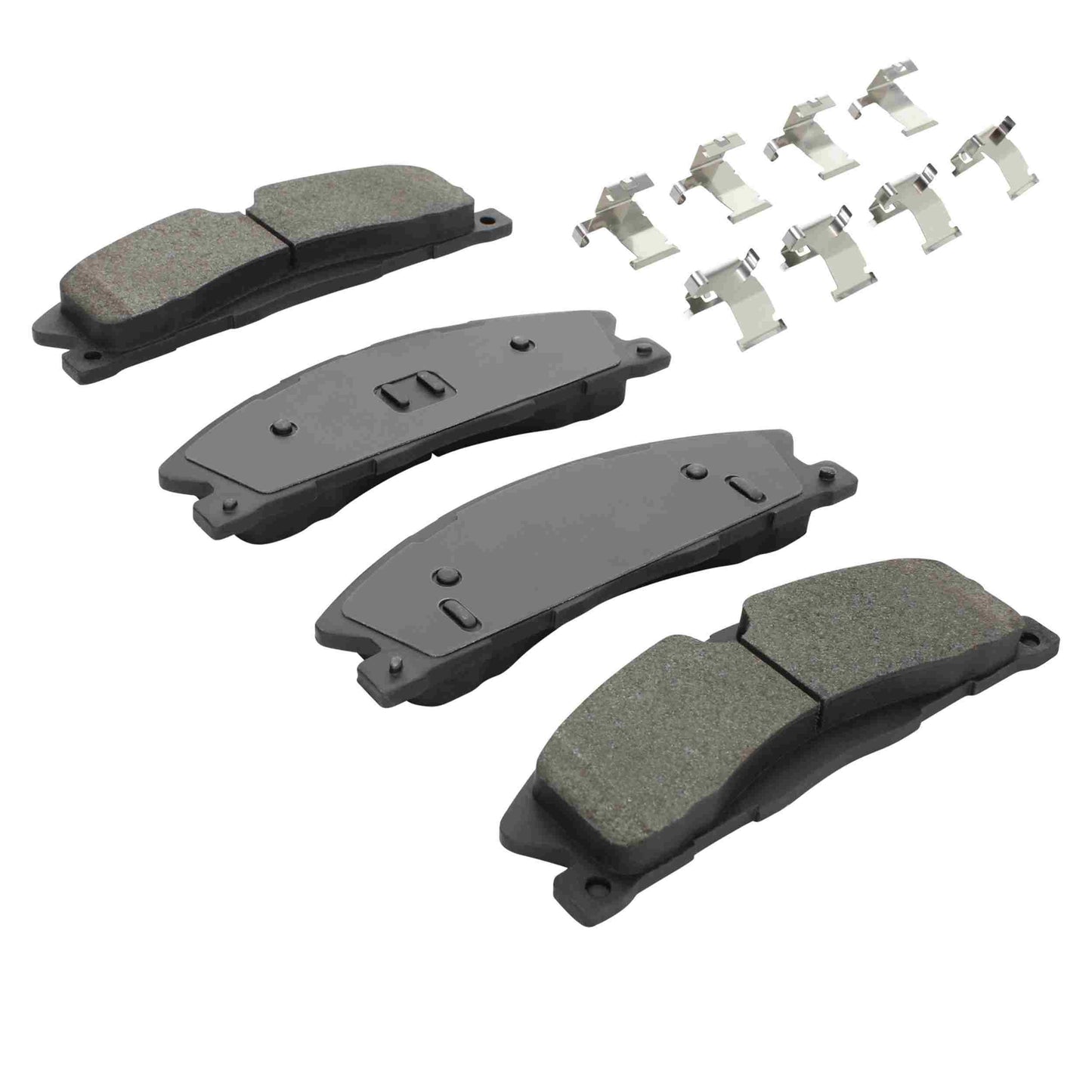 Quality-Built Quality-Built Premium Semi-Metallic Brake Pads w/ Hardware 1001-1611M
