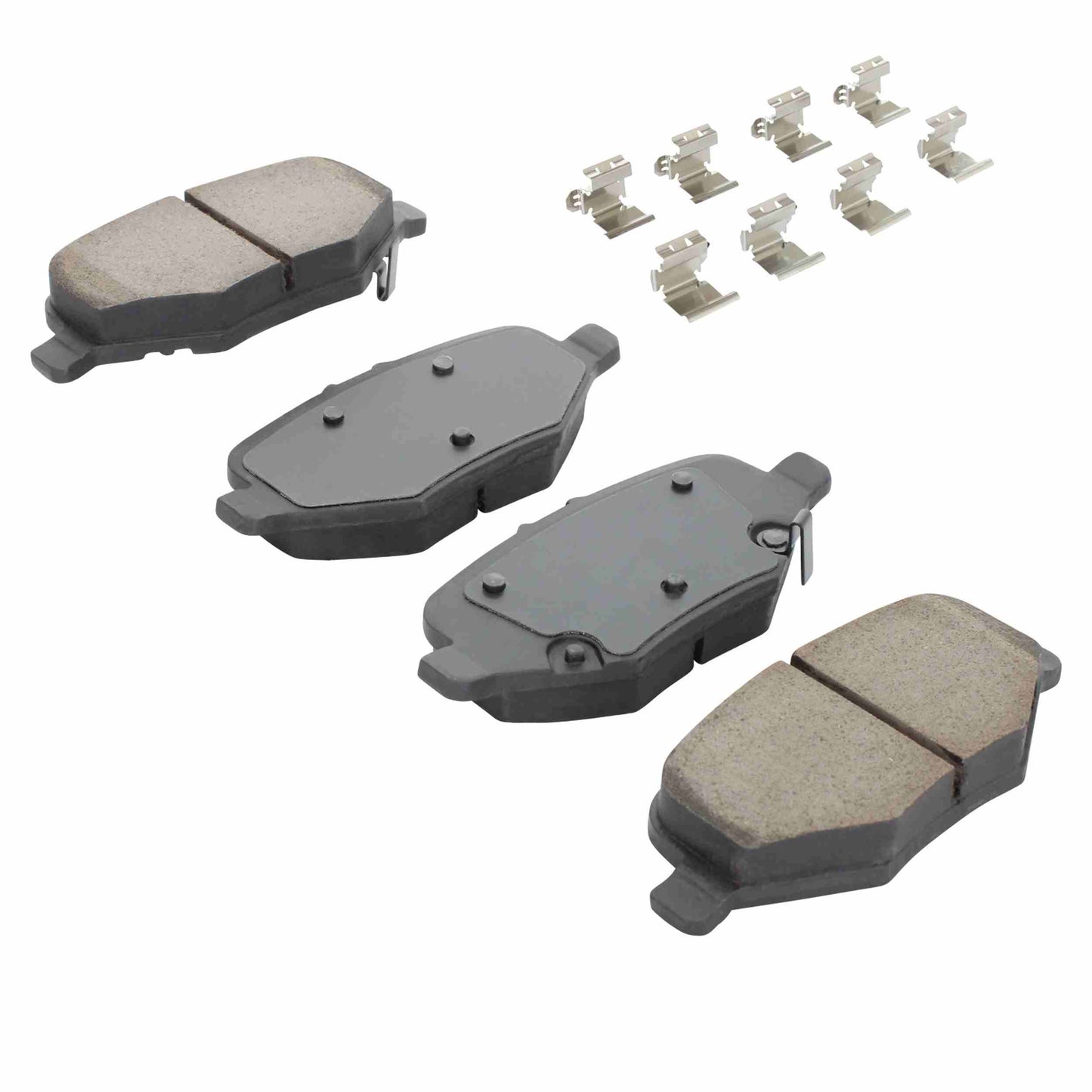 Quality-Built Quality-Built Premium Ceramic Brake Pads w/ Hardware 1001-1612C