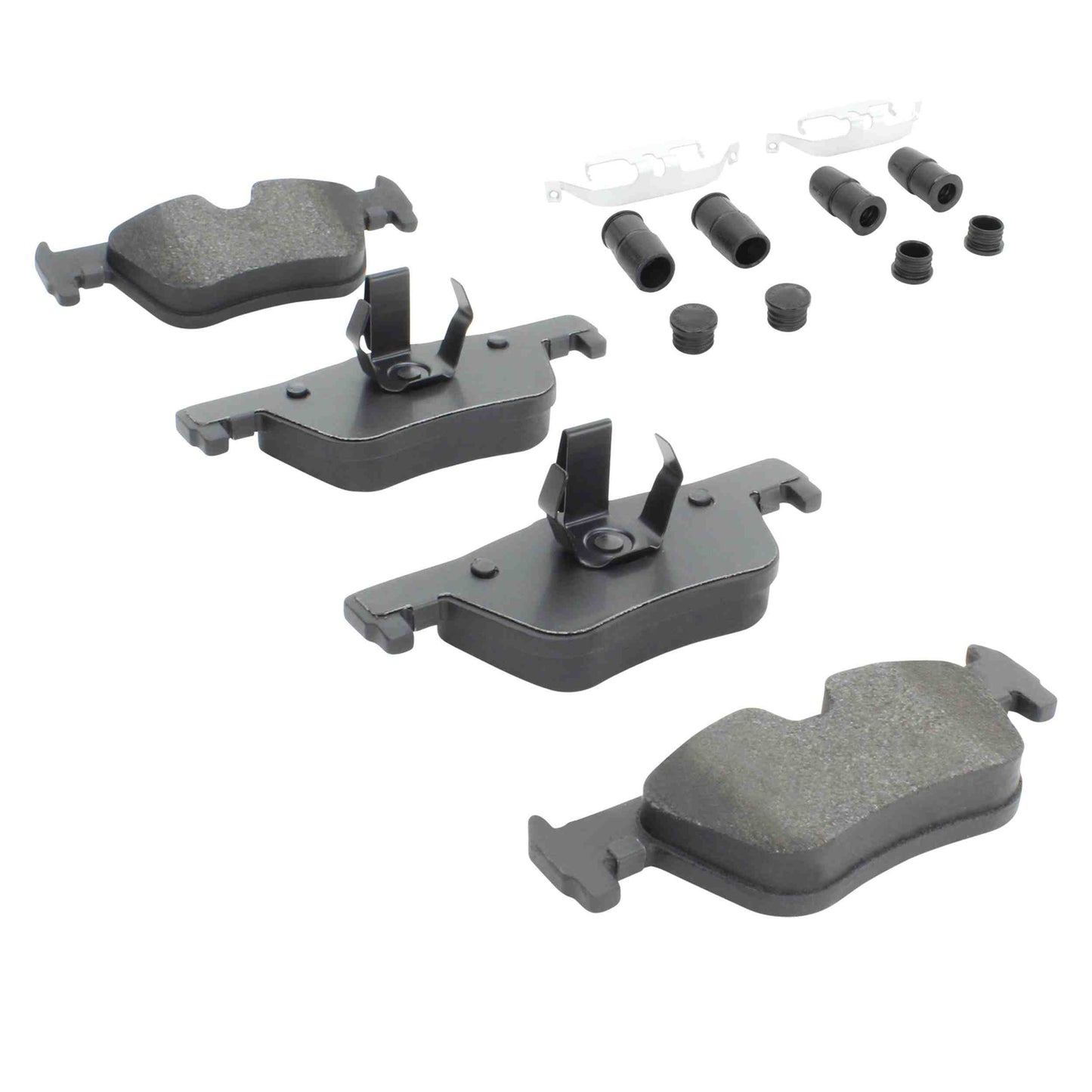 Quality-Built Quality-Built Premium Semi-Metallic Brake Pads w/ Hardware 1001-1613M