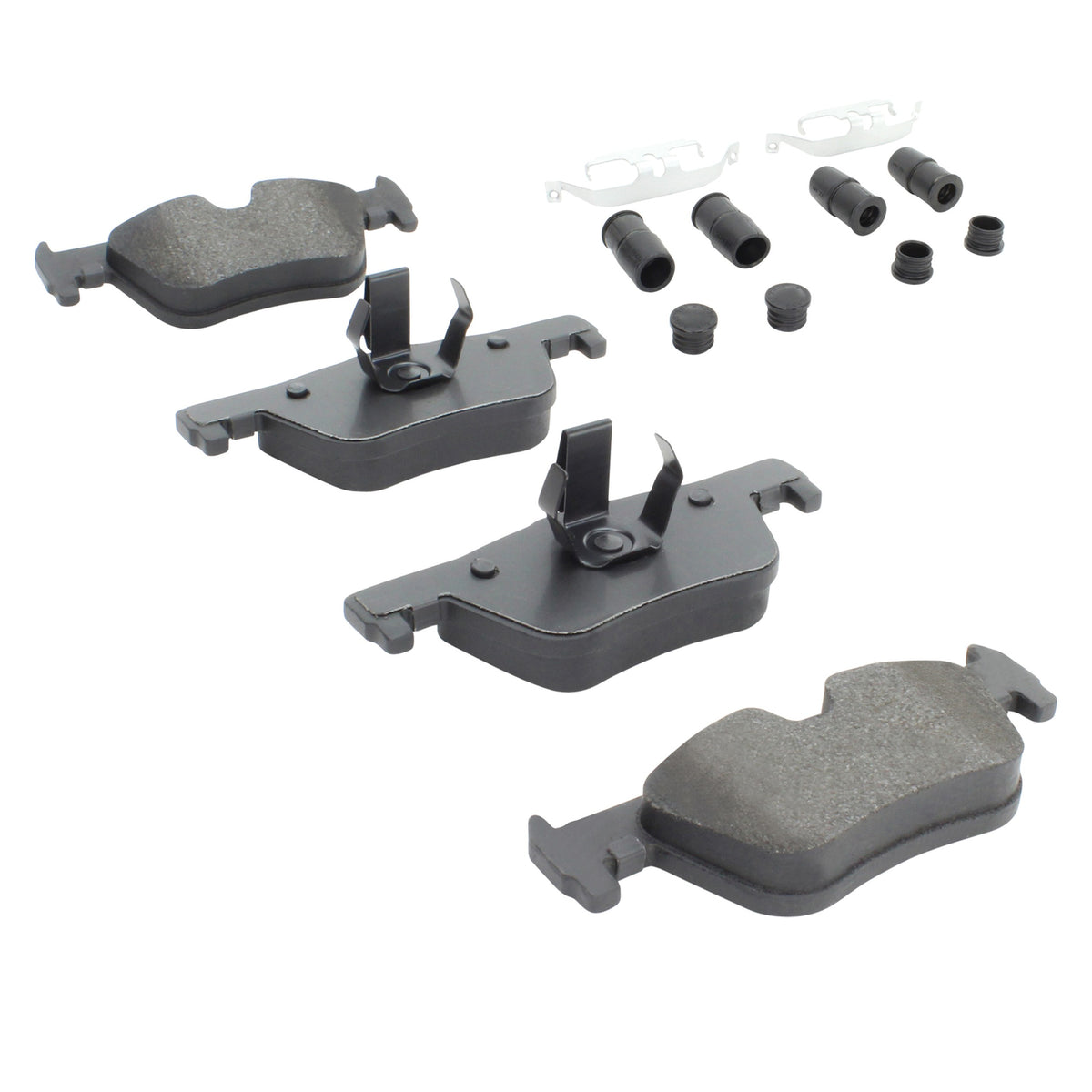 Quality-Built Quality-Built Premium Semi-Metallic Brake Pads w/ Hardware 1001-1613M