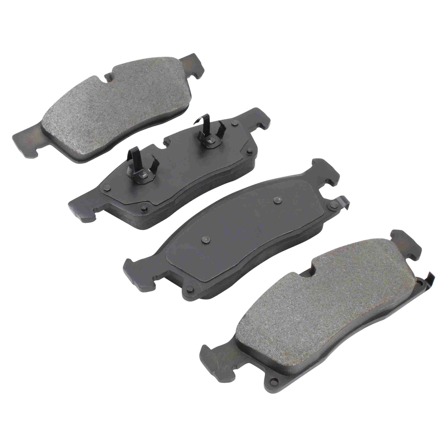 Quality-Built Quality-Built Premium Semi-Metallic Brake Pads w/ Hardware 1001-1629M