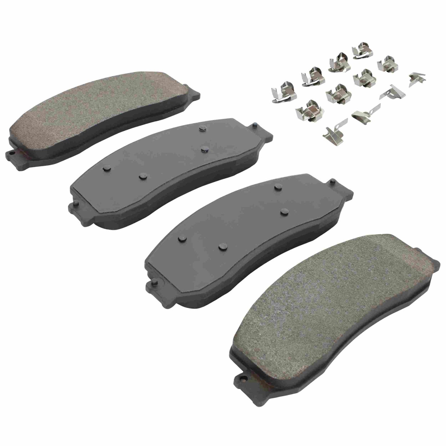 Quality-Built Quality-Built Premium Semi-Metallic Brake Pads w/ Hardware 1001-1631M
