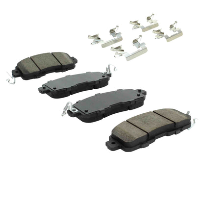 Quality-Built Quality-Built Premium Ceramic Brake Pads w/ Hardware 1001-1650C