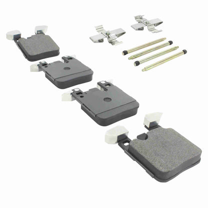Quality-Built Quality-Built Premium Semi-Metallic Brake Pads w/ Hardware 1001-1656M