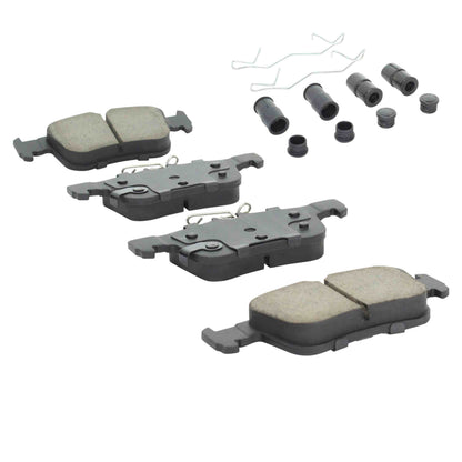 Quality-Built Quality-Built Premium Ceramic Brake Pads w/ Hardware 1001-1665C