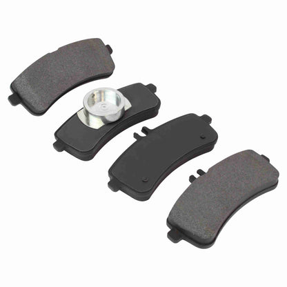 Quality-Built Quality-Built Premium Semi-Metallic Brake Pads w/ Hardware 1001-1669M