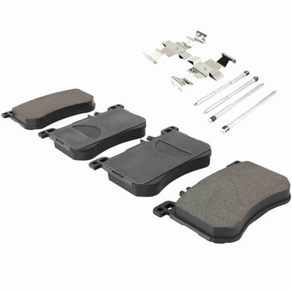 Quality-Built Quality-Built Premium Semi-Metallic Brake Pads w/ Hardware 1001-1670M