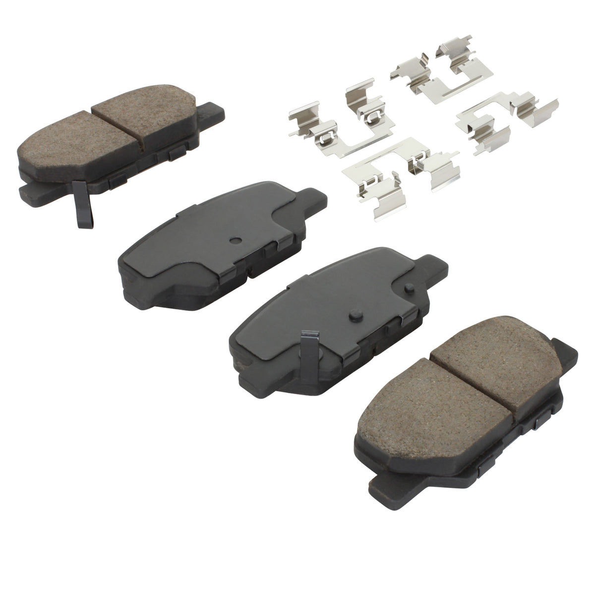 Quality-Built Quality-Built Premium Semi-Metallic Brake Pads w/ Hardware 1001-1679M