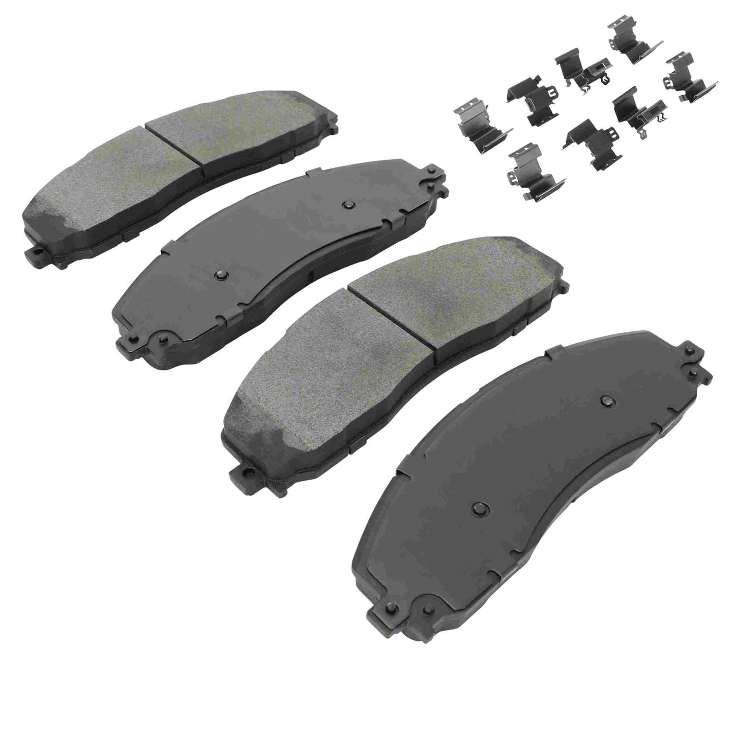 Quality-Built Quality-Built Premium Semi-Metallic Brake Pads w/ Hardware 1001-1680M