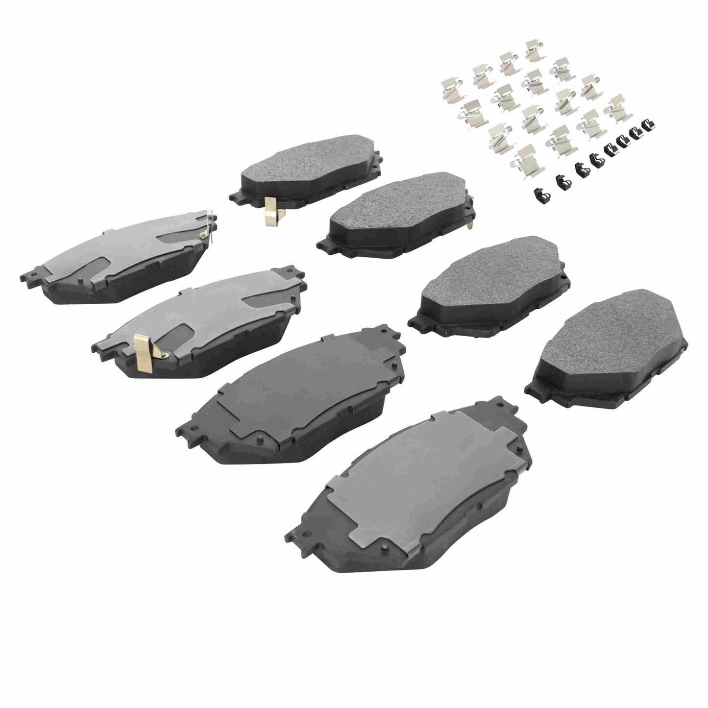 Quality-Built Quality-Built Premium Semi-Metallic Brake Pads w/ Hardware 1001-1682M
