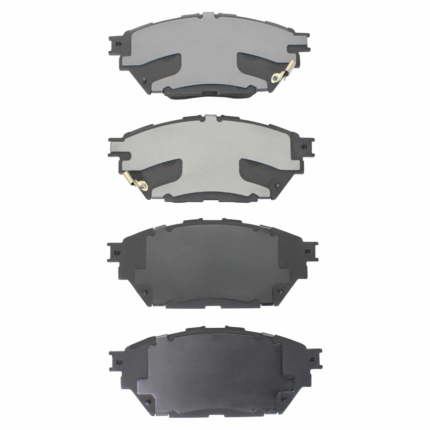 Quality-Built Quality-Built Premium Semi-Metallic Brake Pads w/ Hardware 1001-1682M