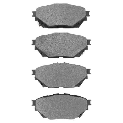 Quality-Built Quality-Built Premium Semi-Metallic Brake Pads w/ Hardware 1001-1682M