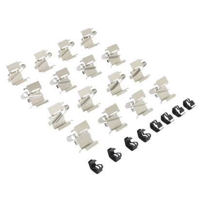 Quality-Built Quality-Built Premium Semi-Metallic Brake Pads w/ Hardware 1001-1682M
