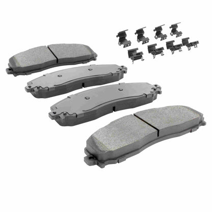 Quality-Built Quality-Built Premium Semi-Metallic Brake Pads w/ Hardware 1001-1691M