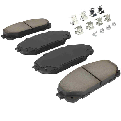 Quality-Built Quality-Built Premium Ceramic Brake Pads w/ Hardware 1001-1709C
