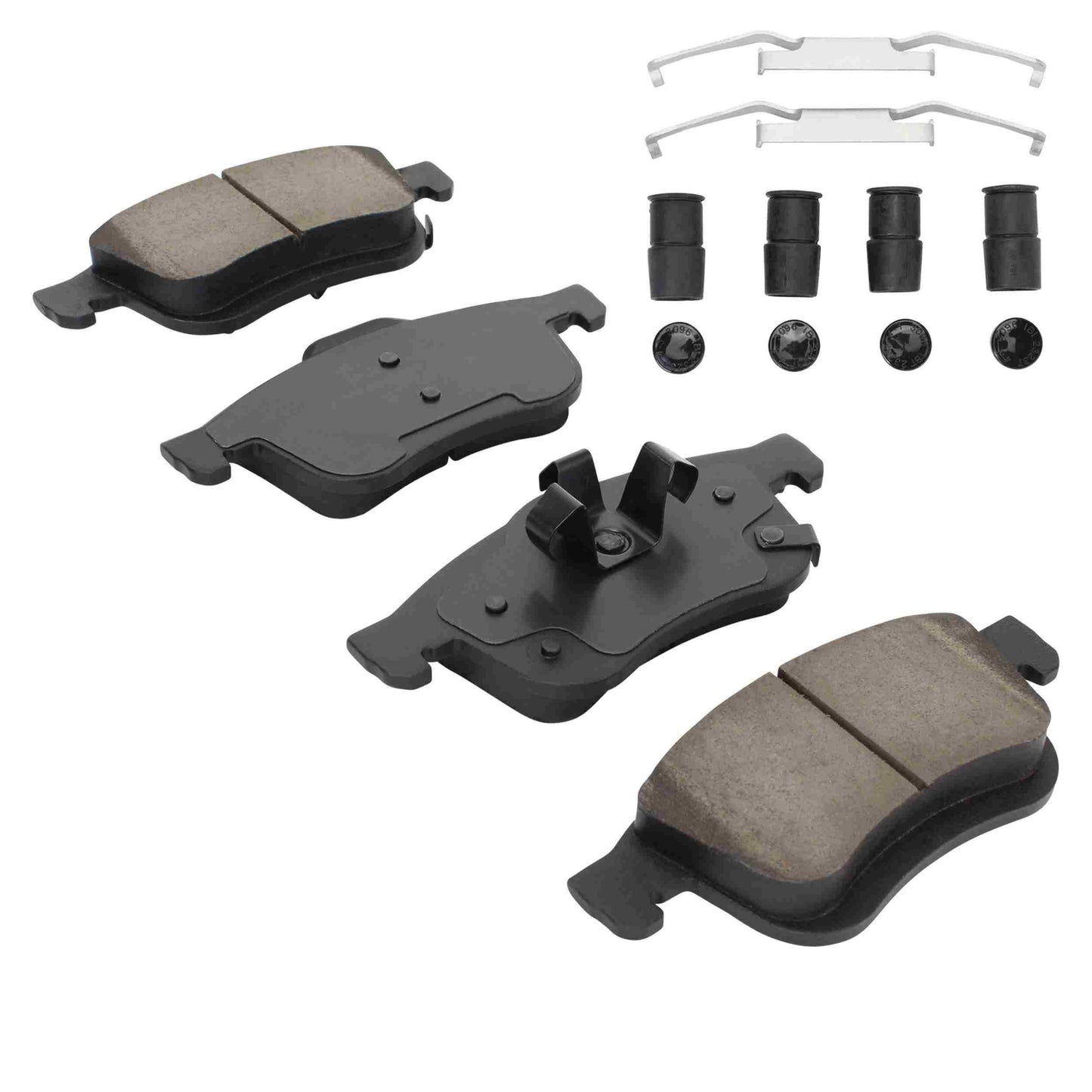 Quality-Built Quality-Built Premium Ceramic Brake Pads w/ Hardware 1001-1721C