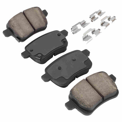 Quality-Built Quality-Built Premium Semi-Metallic Brake Pads w/ Hardware 1001-1722M