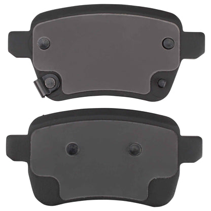 Quality-Built Quality-Built Premium Semi-Metallic Brake Pads w/ Hardware 1001-1722M