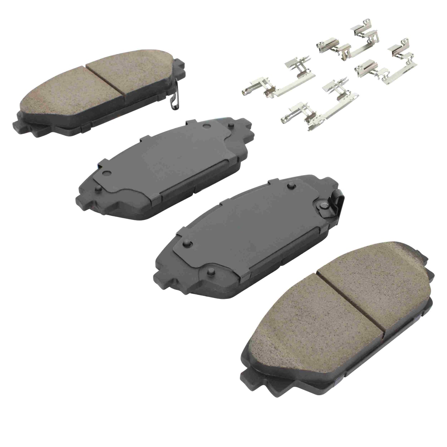Quality-Built Quality-Built Premium Ceramic Brake Pads w/ Hardware 1001-1728C