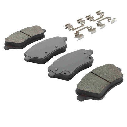 Quality-Built Quality-Built Premium Semi-Metallic Brake Pads w/ Hardware 1001-1730M