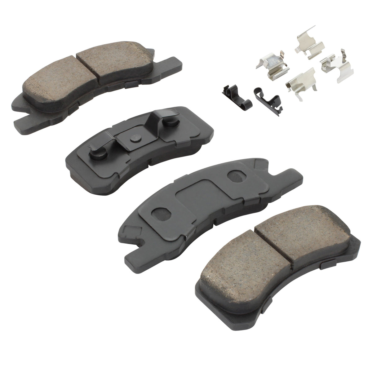 Quality-Built Quality-Built Premium Semi-Metallic Brake Pads w/ Hardware 1001-1731M