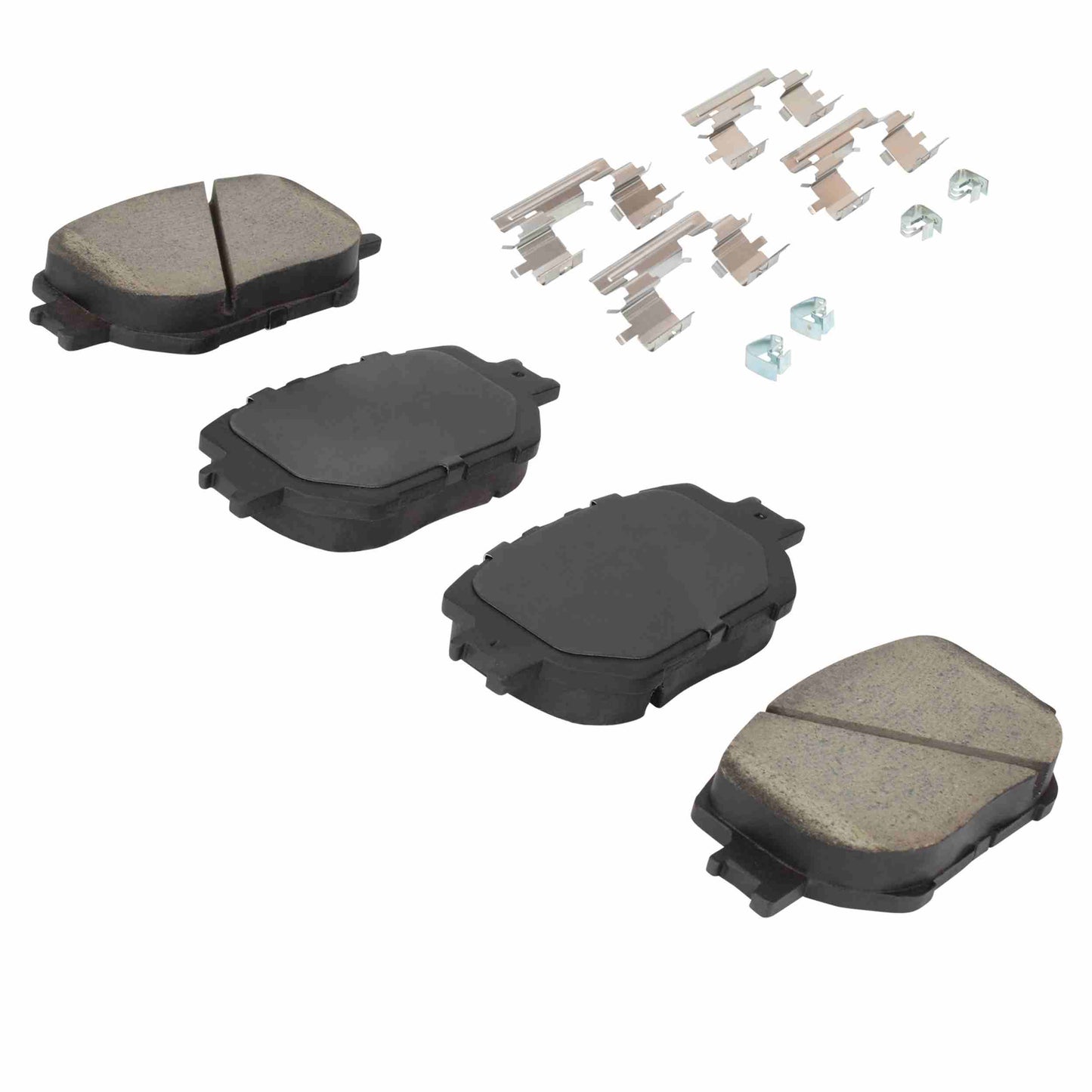 Quality-Built Quality-Built Premium Ceramic Brake Pads w/ Hardware 1001-1733C