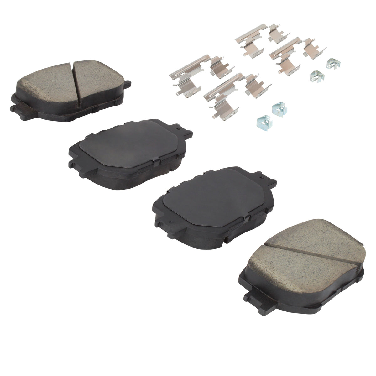 Quality-Built Quality-Built Premium Ceramic Brake Pads w/ Hardware 1001-1733C