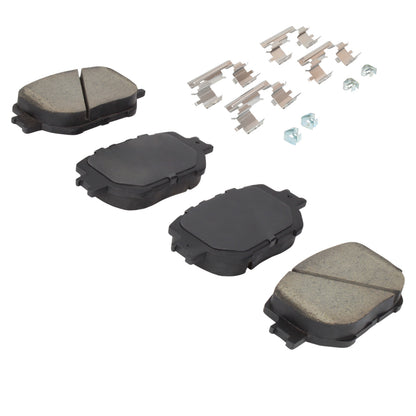 Quality-Built Quality-Built Premium Ceramic Brake Pads w/ Hardware 1001-1733C