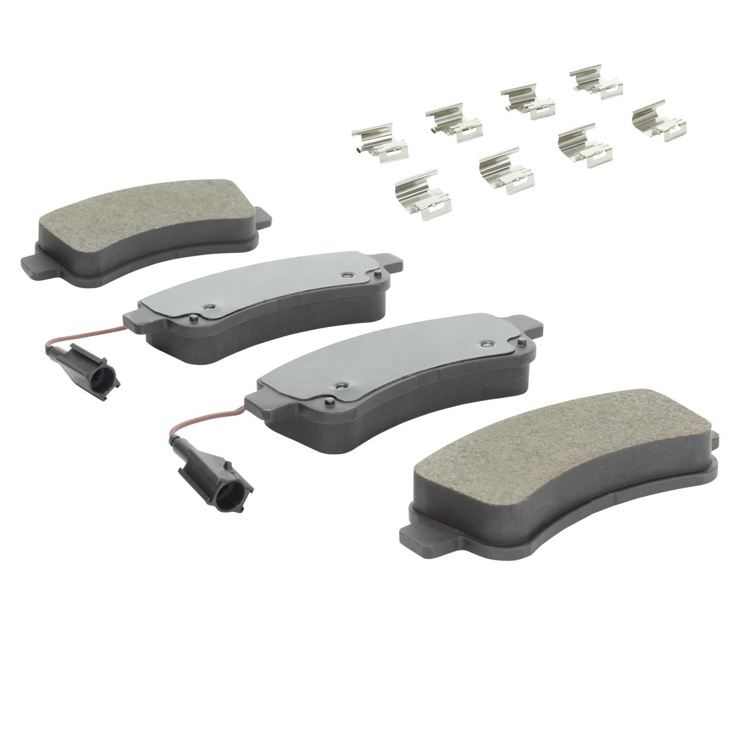 Quality-Built Quality-Built Premium Semi-Metallic Brake Pads w/ Hardware 1001-1746AM