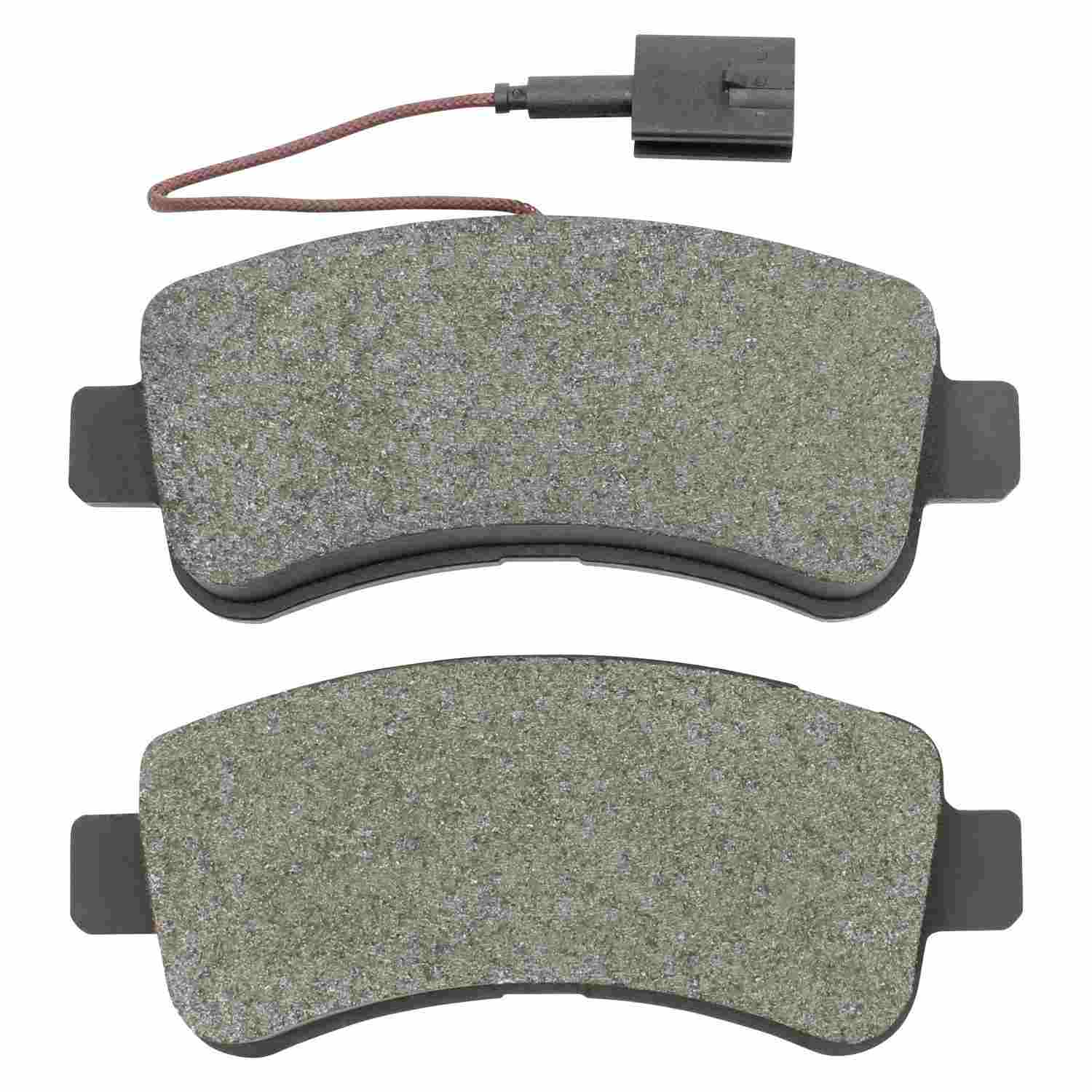 Quality-Built Quality-Built Premium Semi-Metallic Brake Pads w/ Hardware 1001-1746AM