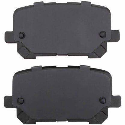 Quality-Built Quality-Built Premium Semi-Metallic Brake Pads w/ Hardware 1001-1766M