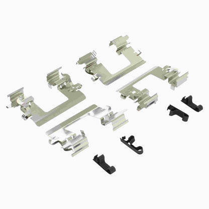 Quality-Built Quality-Built Premium Semi-Metallic Brake Pads w/ Hardware 1001-1766M