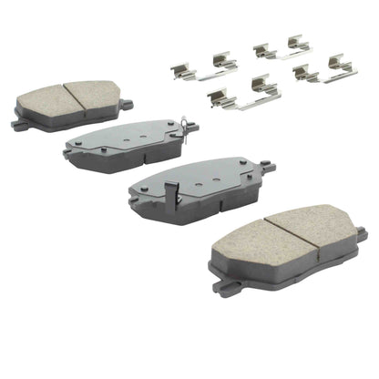 Quality-Built Quality-Built Premium Ceramic Brake Pads w/ Hardware 1001-1811C