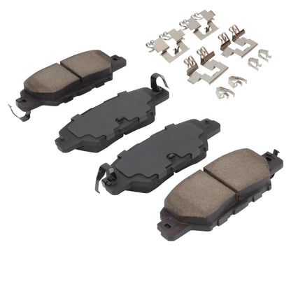 Quality-Built Quality-Built Premium Ceramic Brake Pads w/ Hardware 1001-1846C