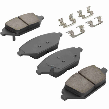 Quality-Built Quality-Built Premium Ceramic Brake Pads w/ Hardware 1001-1864C
