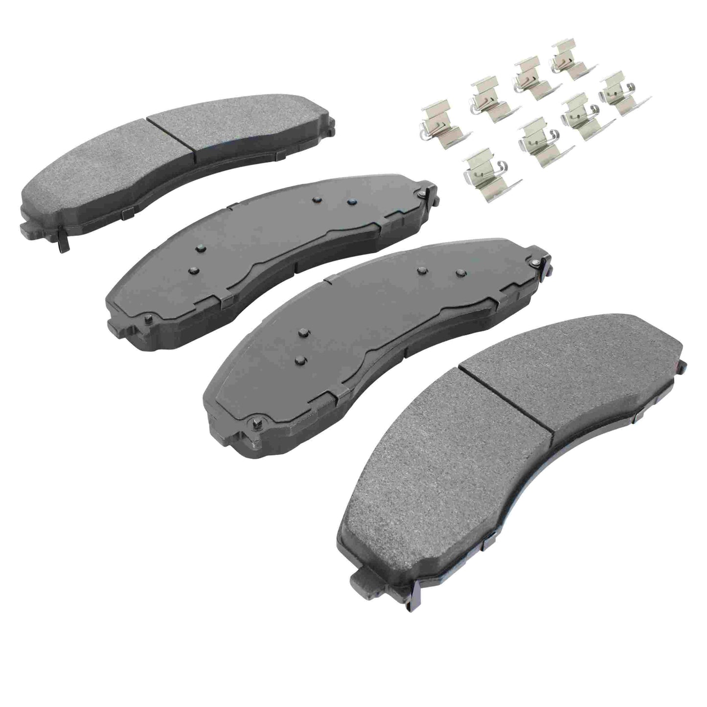 Quality-Built Quality-Built Premium Semi-Metallic Brake Pads w/ Hardware 1001-2018M
