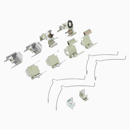 Quality-Built Quality-Built Work Force Heavy Duty Brake Pads w/ Hardware 1002-0476M