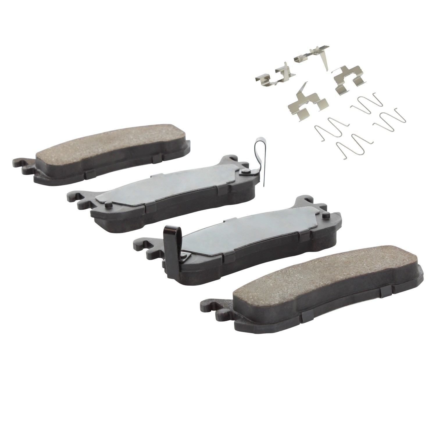 Quality-Built Quality-Built Work Force Heavy Duty Brake Pads w/ Hardware 1002-0636M