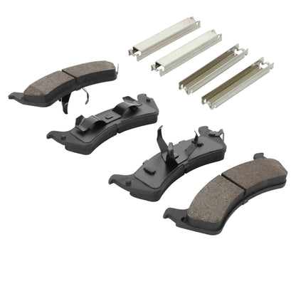 Quality-Built Quality-Built Work Force Heavy Duty Brake Pads w/ Hardware 1002-0667M