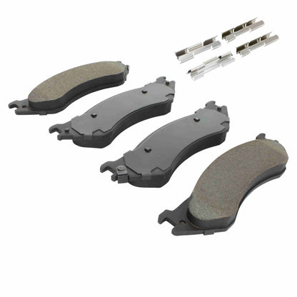 Quality-Built Quality-Built Work Force Heavy Duty Brake Pads w/ Hardware 1002-0702AM