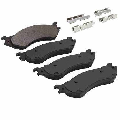 Quality-Built Quality-Built Work Force Heavy Duty Brake Pads w/ Hardware 1002-0702BM